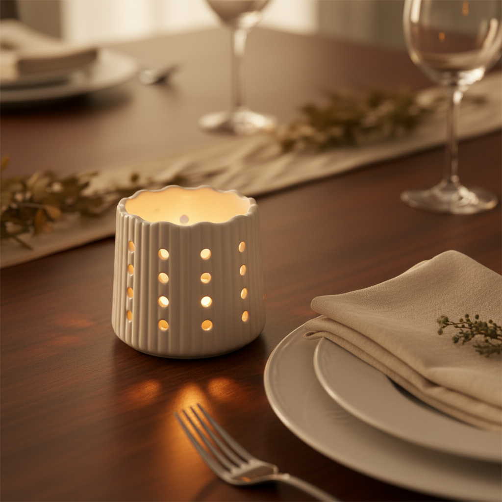 Dinner tablescape