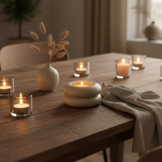 Evening tablescape