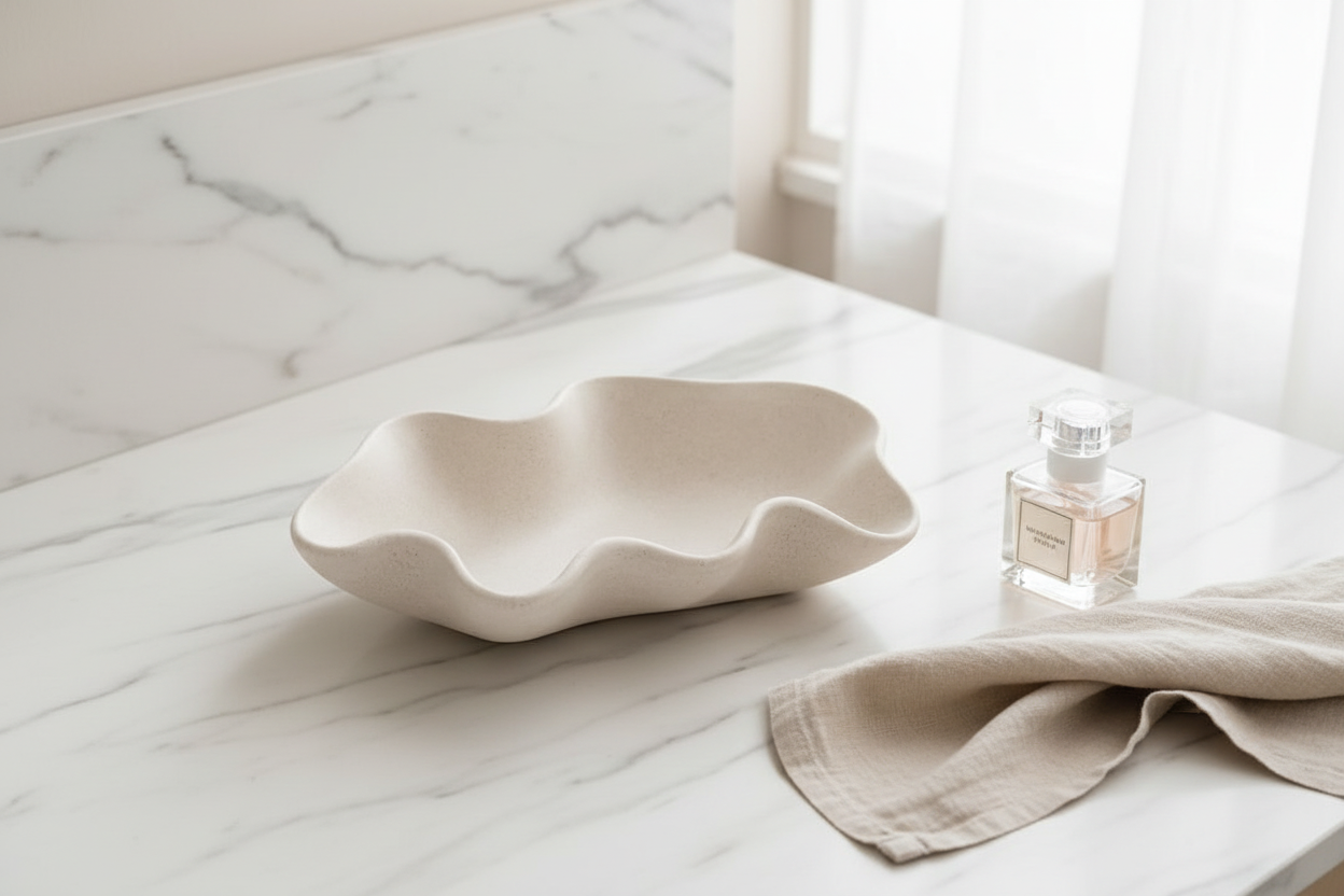 Marble vanity